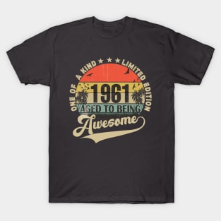 Vintag e Year 1961 T-Shirt